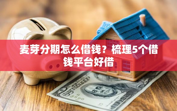 麦芽分期怎么借钱？梳理5个借钱平台好借