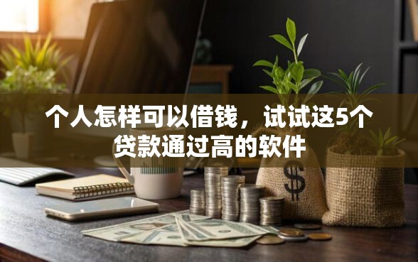 个人怎样可以借钱，试试这5个贷款通过高的软件