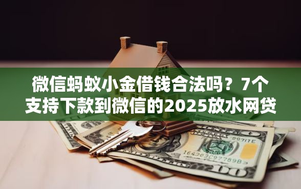 微信蚂蚁小金借钱合法吗？7个支持下款到微信的2025放水网贷平台