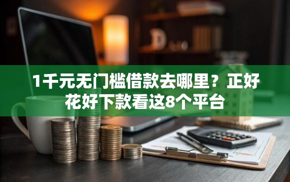 1千元无门槛借款去哪里？正好花好下款看这8个平台