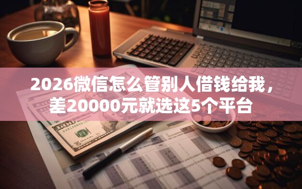 2026微信怎么管别人借钱给我，差20000元就选这5个平台
