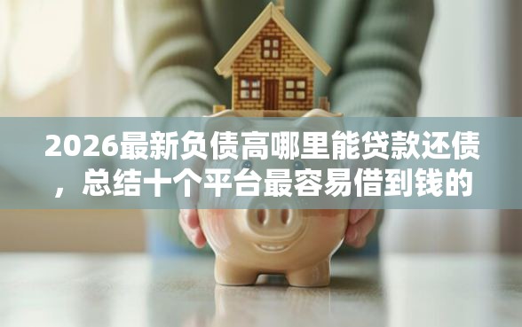 2026最新负债高哪里能贷款还债，总结十个平台最容易借到钱的！