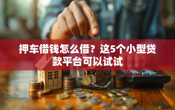 押车借钱怎么借？这5个小型贷款平台可以试试