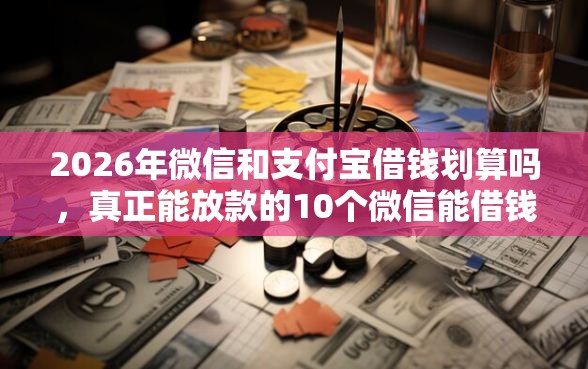 2026年微信和支付宝借钱划算吗，真正能放款的10个微信能借钱的平台推荐