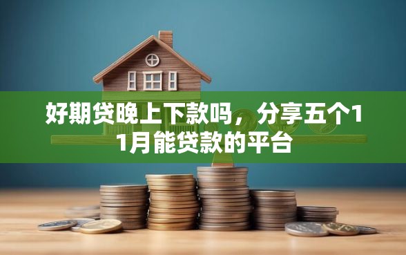 好期贷晚上下款吗，分享五个11月能贷款的平台