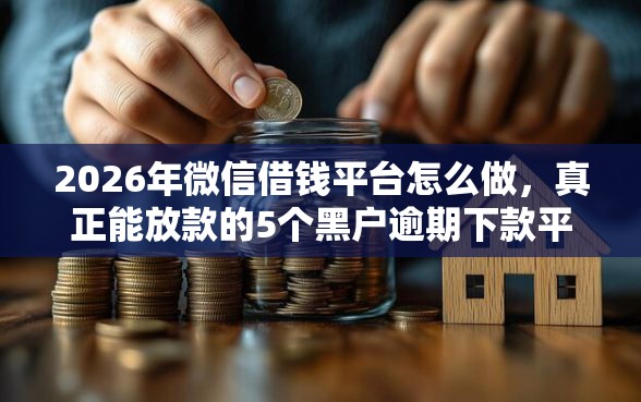 2026年微信借钱平台怎么做,真正能放款的5个黑户逾期下款平台推荐 2026年微信借钱平台怎么做,真正能放款的5个黑户逾期下款平台推荐