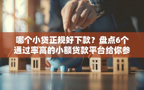 哪个小贷正规好下款？盘点6个通过率高的小额贷款平台给你参考