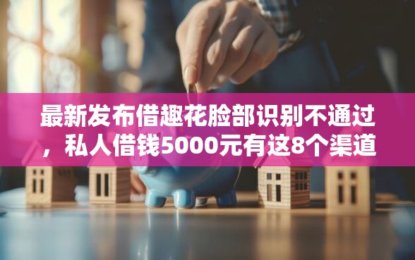 最新发布借趣花脸部识别不通过，私人借钱5000元有这8个渠道