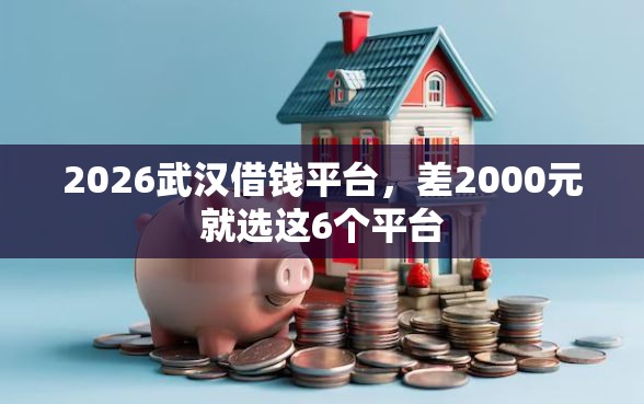 2026武汉借钱平台，差2000元就选这6个平台