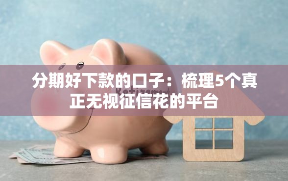 分期好下款的口子：梳理5个真正无视征信花的平台