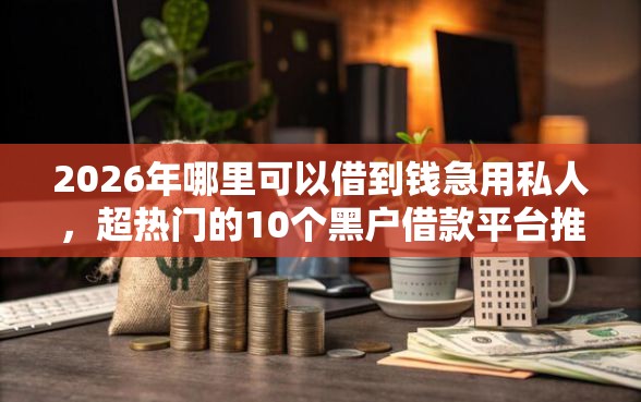 2026年哪里可以借到钱急用私人，超热门的10个黑户借款平台推荐