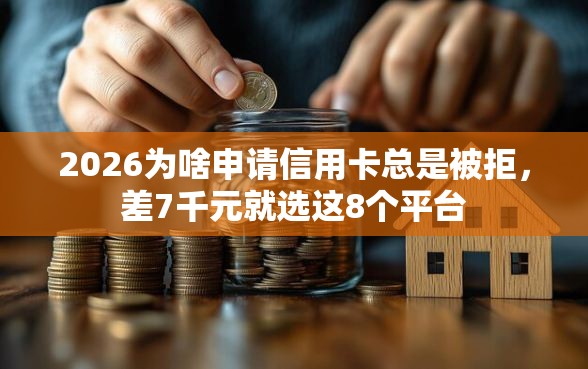 2026为啥申请信用卡总是被拒，差7千元就选这8个平台
