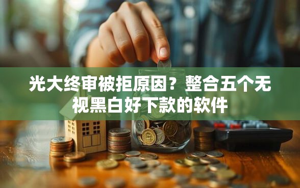 光大终审被拒原因？整合五个无视黑白好下款的软件