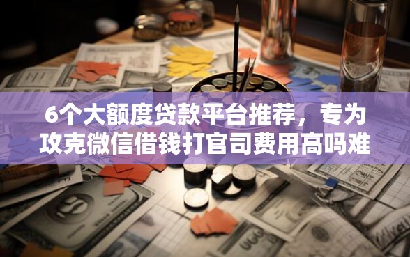 6个大额度贷款平台推荐，专为攻克微信借钱打官司费用高吗难题