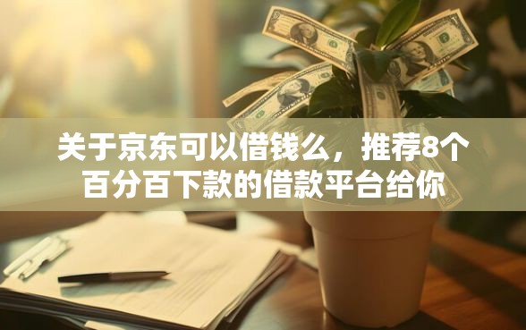 关于京东可以借钱么，推荐8个百分百下款的借款平台给你