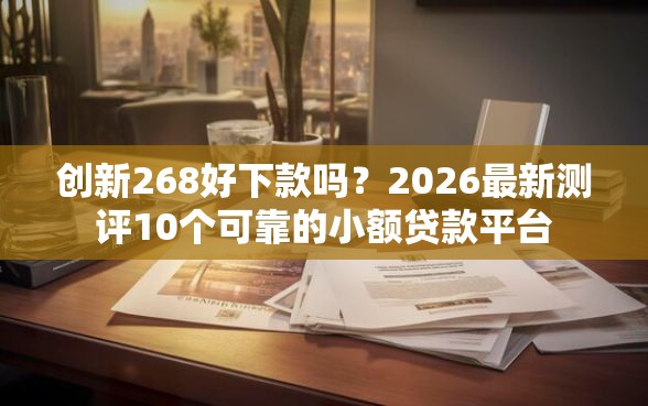 创新268好下款吗？2026最新测评10个可靠的小额贷款平台