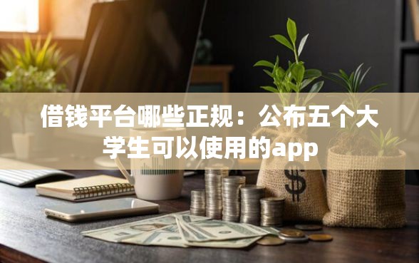 借钱平台哪些正规：公布五个大学生可以使用的app