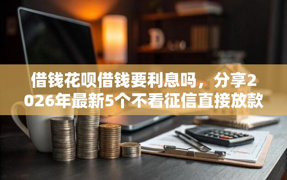 借钱花呗借钱要利息吗，分享2026年最新5个不看征信直接放款的平台