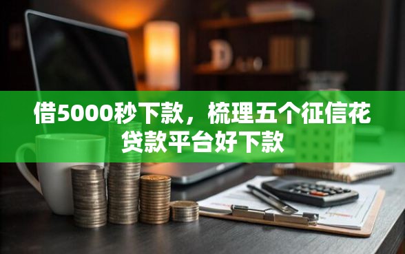 借5000秒下款，梳理五个征信花贷款平台好下款