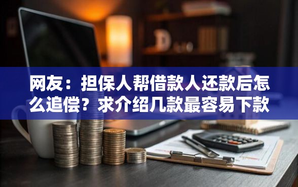 网友：担保人帮借款人还款后怎么追偿？求介绍几款最容易下款的贷款平台