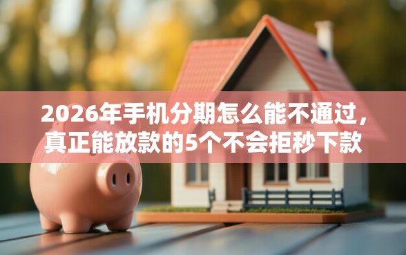 2026年手机分期怎么能不通过,真正能放款的5个不会拒秒下款的高炮口子推荐 2026年手机分期怎么能不通过,真正能放款的5个不会拒秒下款的高炮口子推荐