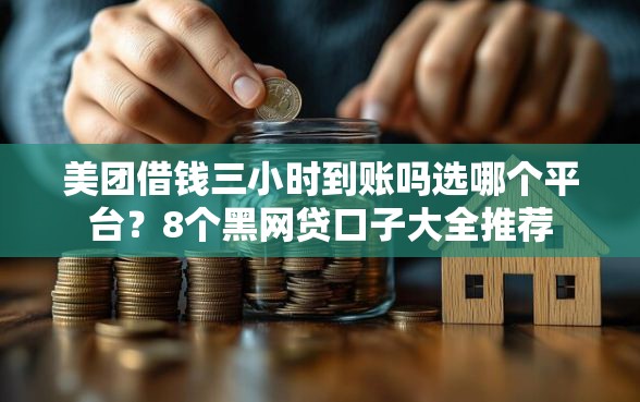 美团借钱三小时到账吗选哪个平台？8个黑网贷口子大全推荐