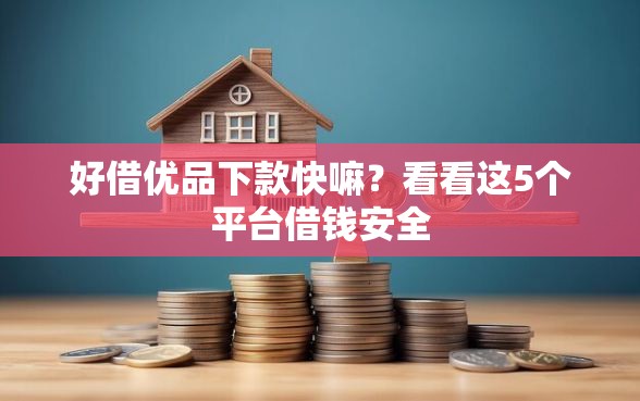 好借优品下款快嘛？看看这5个平台借钱安全