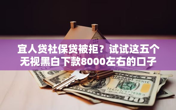 宜人贷社保贷被拒？试试这五个无视黑白下款8000左右的口子