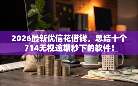 2026最新优信花借钱，总结十个714无视逾期秒下的软件！
