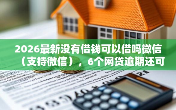 2026最新没有借钱可以借吗微信（支持微信），6个网贷逾期还可以借钱的口子无私分享