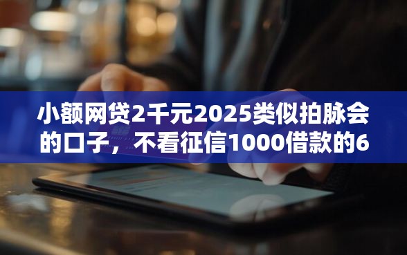小额网贷2千元2025类似拍脉会的口子,不看征信1000借款的6个平台介绍 小额网贷2千元2025类似拍脉会的口子,不看征信1000借款的6个平台介绍