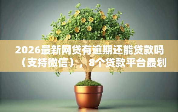 2026最新网贷有逾期还能贷款吗（支持微信），8个贷款平台最划算无私分享