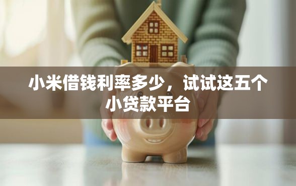 小米借钱利率多少，试试这五个小贷款平台