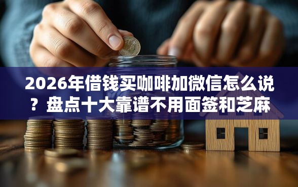 2026年借钱买咖啡加微信怎么说？盘点十大靠谱不用面签和芝麻分的贷款平台
