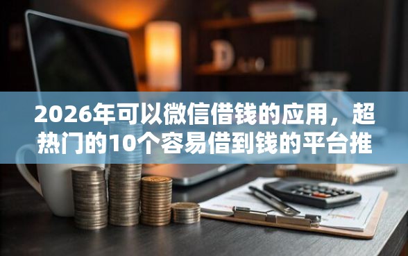 2026年可以微信借钱的应用，超热门的10个容易借到钱的平台推荐