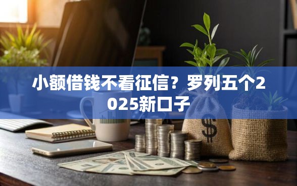 小额借钱不看征信？罗列五个2025新口子