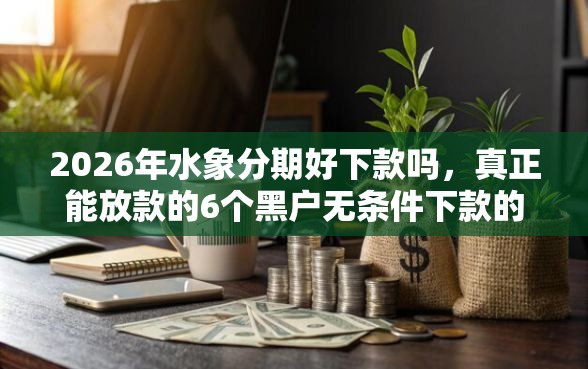 2026年水象分期好下款吗，真正能放款的6个黑户无条件下款的软件推荐