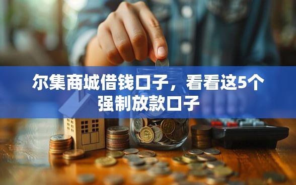 尔集商城借钱口子，看看这5个强制放款口子
