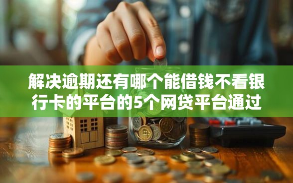 解决逾期还有哪个能借钱不看银行卡的平台的5个网贷平台通过率高分享
