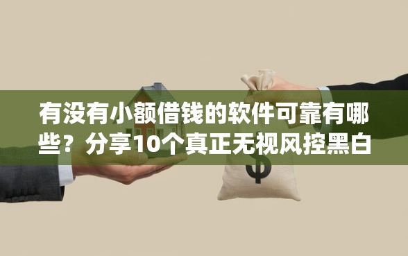 有没有小额借钱的软件可靠有哪些？分享10个真正无视风控黑白的网贷app
