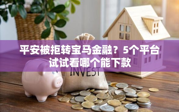平安被拒转宝马金融？5个平台试试看哪个能下款