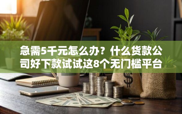 急需5千元怎么办？什么货款公司好下款试试这8个无门槛平台