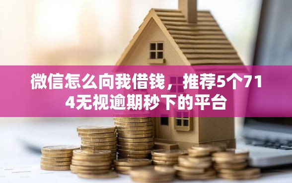 微信怎么向我借钱，推荐5个714无视逾期秒下的平台