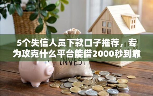 5个失信人员下款口子推荐，专为攻克什么平台能借2000秒到靠谱难题