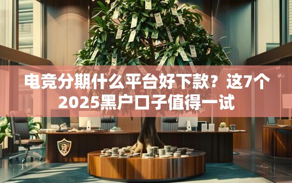 电竞分期什么平台好下款？这7个2025黑户口子值得一试