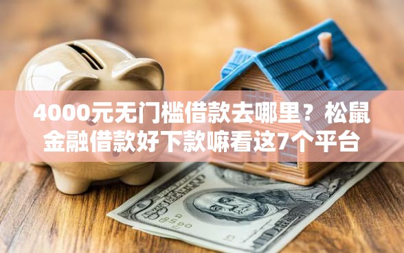 4000元无门槛借款去哪里？松鼠金融借款好下款嘛看这7个平台