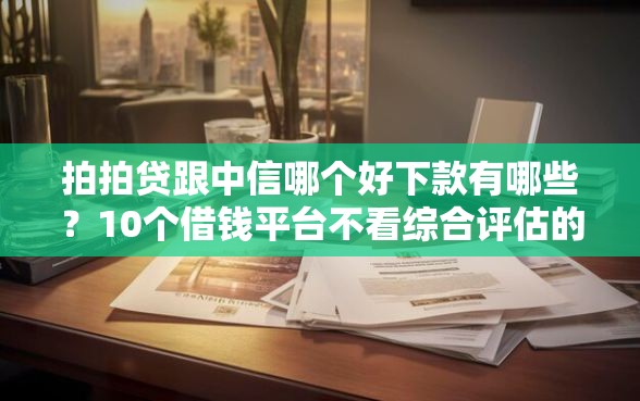 拍拍贷跟中信哪个好下款有哪些？10个借钱平台不看综合评估的口子推荐给你