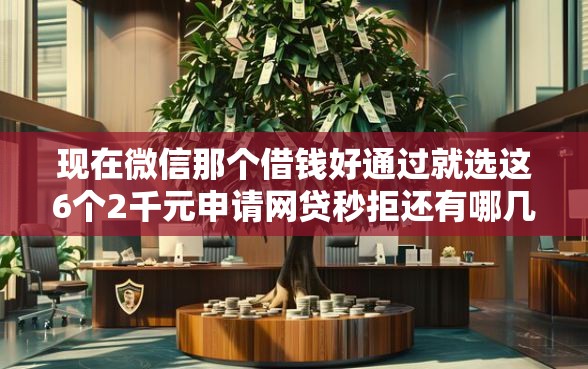 现在微信那个借钱好通过就选这6个2千元申请网贷秒拒还有哪几个平台可以借