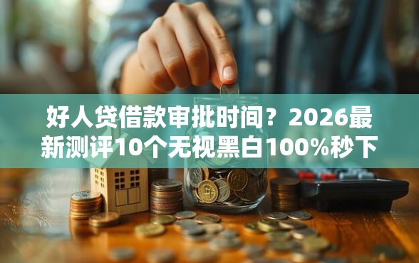 好人贷借款审批时间？2026最新测评10个无视黑白100%秒下网贷软件