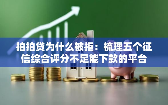 拍拍贷为什么被拒：梳理五个征信综合评分不足能下款的平台